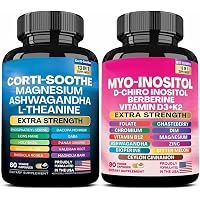 ALongDeng Myo-Inositol and Corti-Soothe supplement bundle